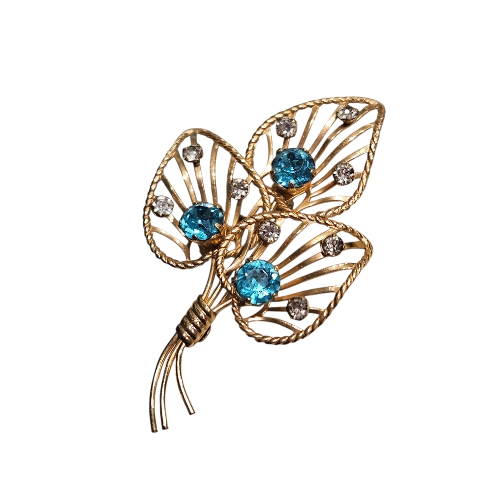 Van Dell 12K Gold-filled Brooch Vintage